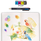 CMYK Pen - Sketch in full colour