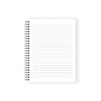 Monchhichi Red Spiral Notebook