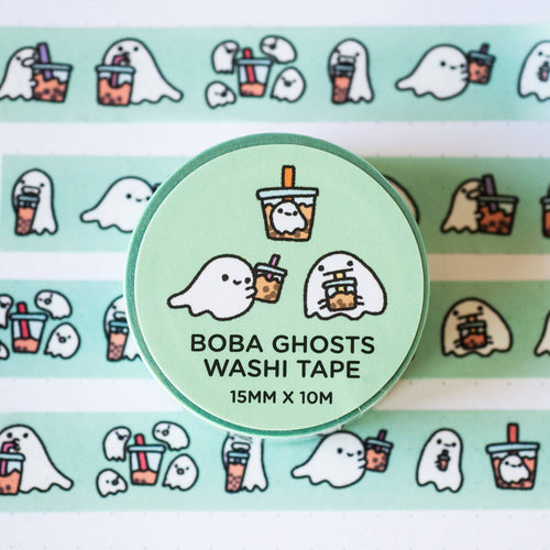 Boba Ghosts Washi Tape - Art Haus and Co
