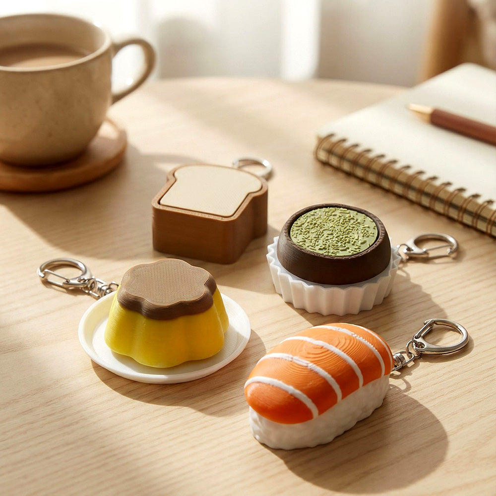 popcornfancy - Yum Yum Clicker Keyring